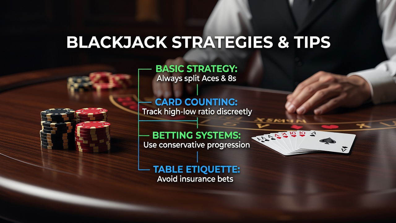 Blackjack-Strategien und Tipps für unterschiedliche Regelsets in regulierten Märkten