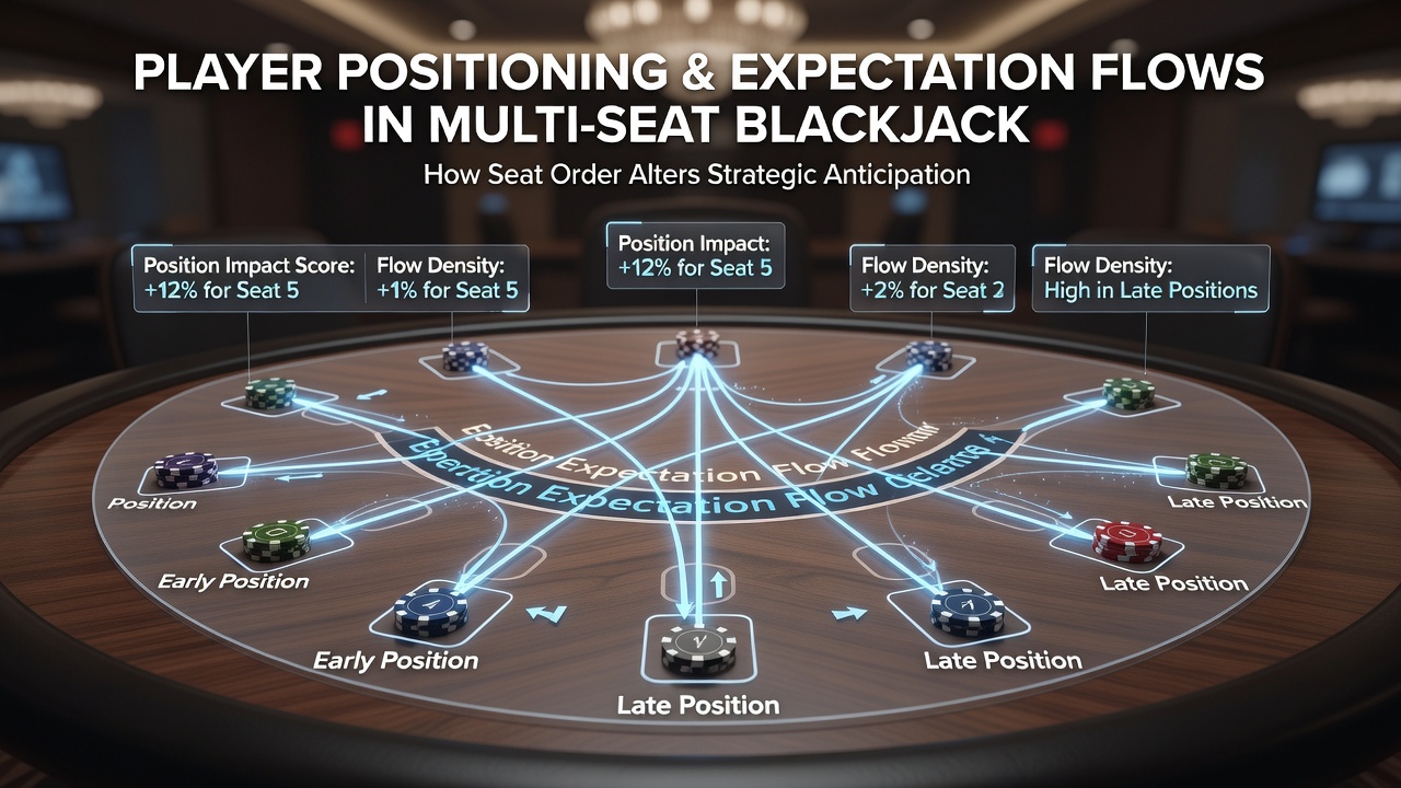 Simulation von Kartenflüssen und Erwartungswerten an einem Multi-Sitz-Blackjack-Tisch